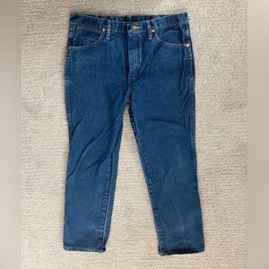 Wrangler Indigo Cotton Jeans 34 x 30